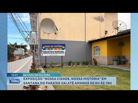 Santana do Paraíso: Exposição segue até amanhã na Casa da Cultura.