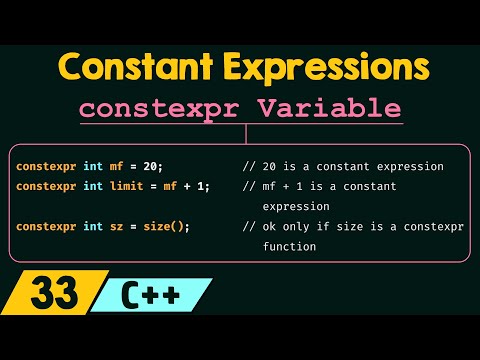 Constant Expressions