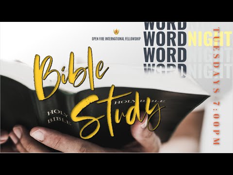 BIBLE STUDY | 7PM | 3/15/2022