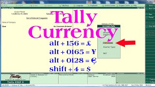 multi currency in tally | multi currency in tally erp 9 | multi currency | multiple currency tally