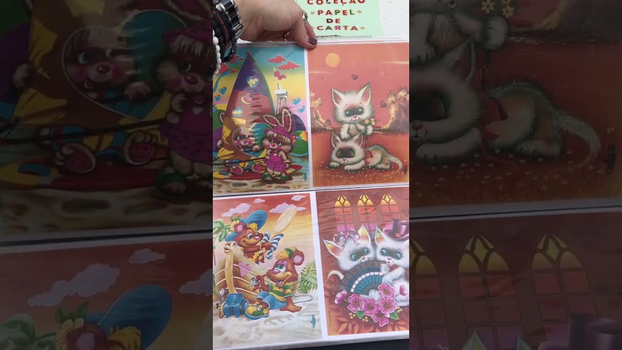 Coleção de Papel de Carta - Pasta 4