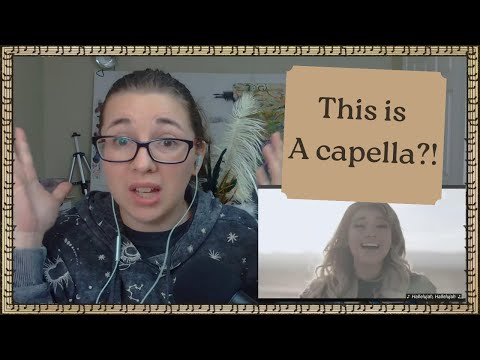 Artist reacts to Pentatonix "Hallelujah"