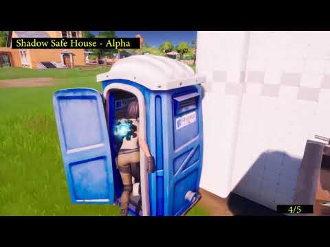Find SHADOW Safe Houses All Locations Guide - Fortnite Challenges