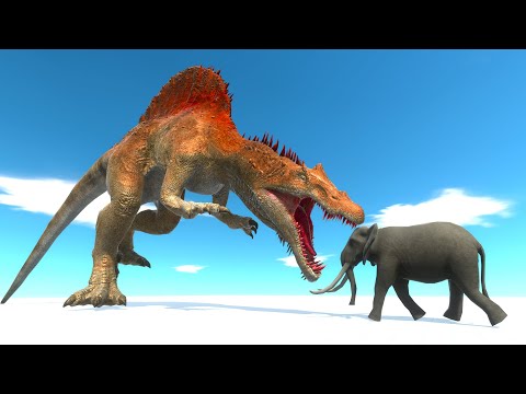 SPINOSAURUS VS EVERY ANIMAL - Animal Revolt Battle Simulator