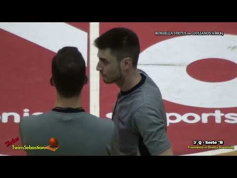 3°/4°Q ROSSELLA VIRTUS vs GIULIANOVA BK85 30/12/2018 Serie B
