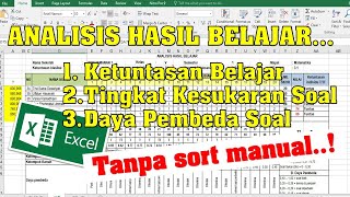 Download lagu Analisis Ulangan Harian dengan Excel [menggunakan fungsi LARGE dan SMALL] mp3