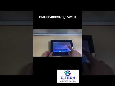 TOUCH display 7 inches DMG80480C070_15WTR