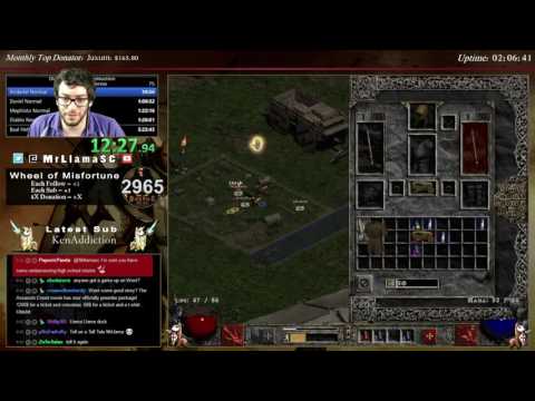 Diablo 2 - LADDER RESET SORCERESS SPEEDRUN! Part 1