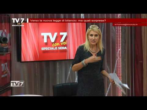 Tv7 con Voi sera del 15/11/2016 -  Verso la nuova legge di bilancio: ma quali sorprese? (1 di 7)