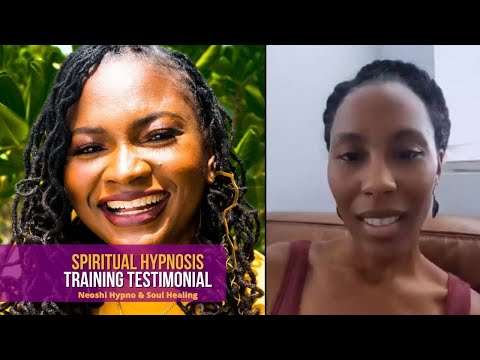 241 Neoshi Hypno - Spiritual Hypnotherapy Training Testimonial | Tiana
