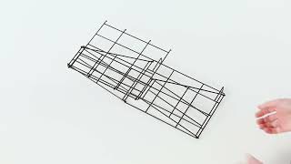 Honey-Can-Do Reversible Over-The-Toilet Bathroom Storage Shelving Unit, Assembly Video | BTH-09391