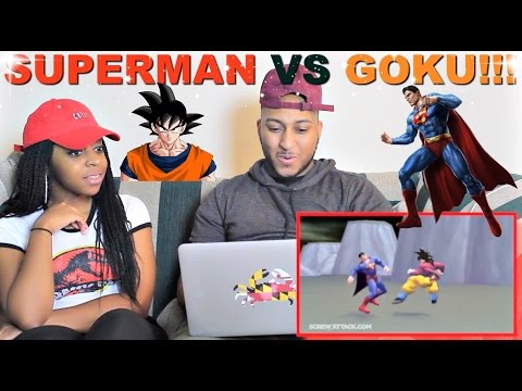 ScrewAttack "Goku VS Superman | DEATH BATTLE!" Reaction!!!!