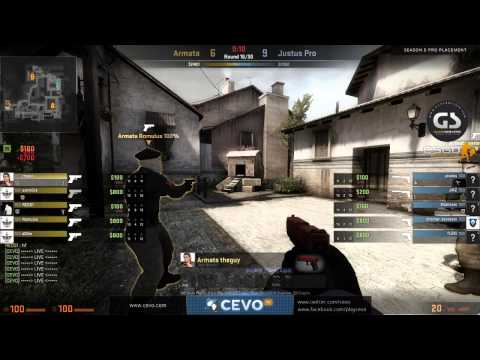 CEVO Season 5 Pro Placement: Armata vs. Justus Pro on de_inferno (1 of 2)