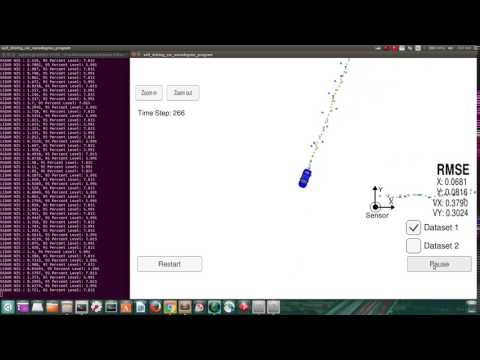 Unscented Kalman Filter Project Part 1