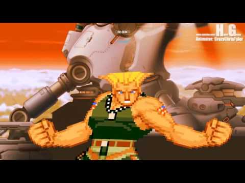 One Minute Melee S3 EP4 - Captain America vs Guile (Marvel vs Capcom)