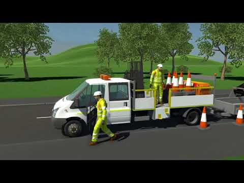 Two Way Traffic Lights 30mph - Installation