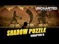 Uncharted: The Lost Legacy - Solving Shadow Puzzle in 10 Moves (Shadow Theater Trophy Guide)