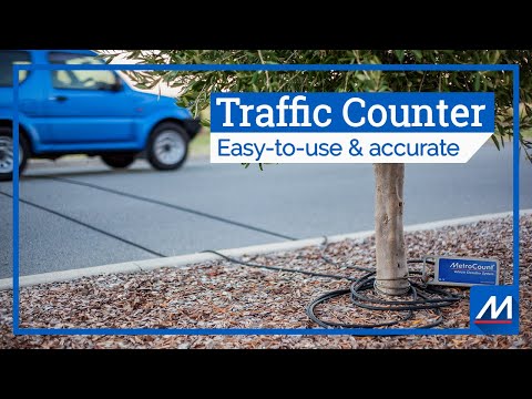 The Most Reliable Tube Traffic Counter/ Roadpod Vt/ Metrocount