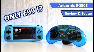 anbernic rg503 console, 2022 hand held