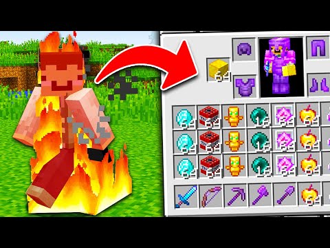 ShadowApples - Minecraft, But Damage Gives You Creative Mode...