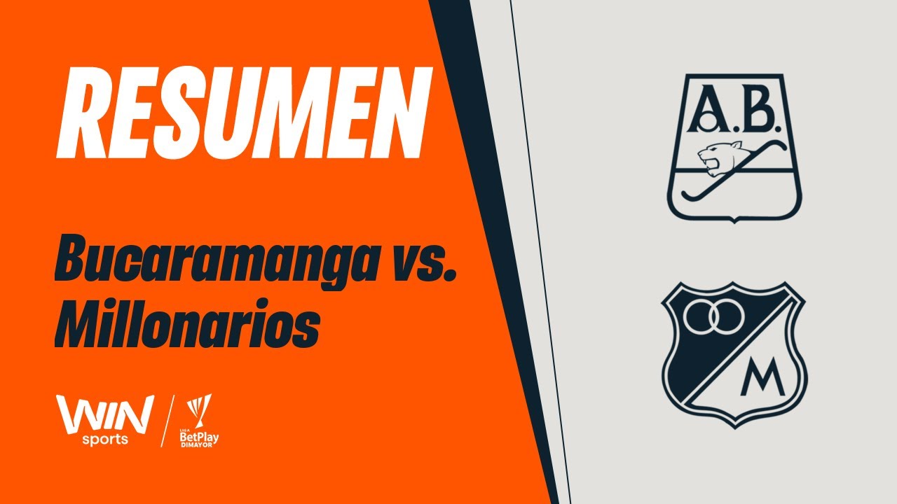 Atlético Bucaramanga vs Millonarios Highlights