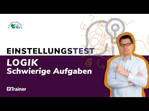 🧠 Einstellungstest Knifflige Logikaufgaben: Teste dein logisches Denken mit 5 Beispielen! #logik