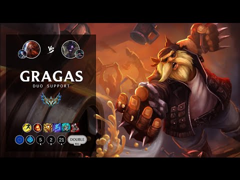 Gragas Support vs Alistar - EUW Challenger Patch 12.19