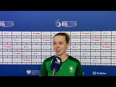 Rachael Darragh at the European Games 2023