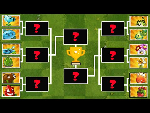 PvZ 2 BIG Tournament 12 Random Plants Battles - Who Best Plant? - Plant vs Plant