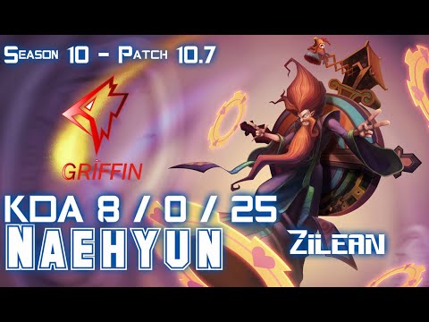 GRF Naehyun ZILEAN vs YASUO Mid - Patch 10.7 KR Ranked