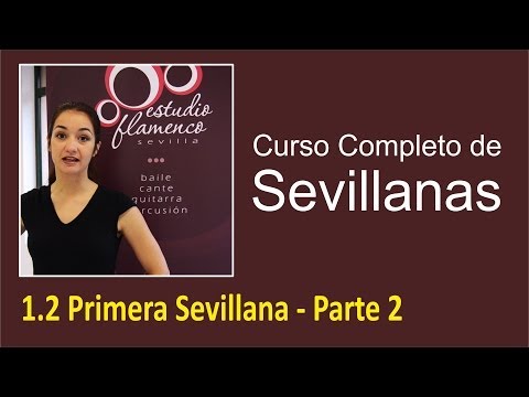 1.2 Primera Sevillana - Parte 2 | Curso de sevillanas, aprende a bailar con nosotros