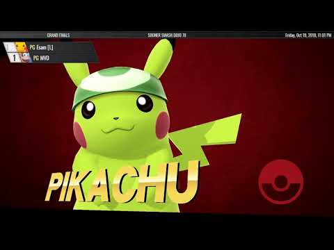Sooner Smash Dojo 78 - PG | ESAM (Pikachu) vs PG | MVD (Diddy Kong) - Grand Finals
