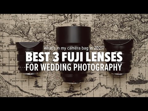 What's in my bag in 2021? Best 3 Fuji Lenses for Weddings