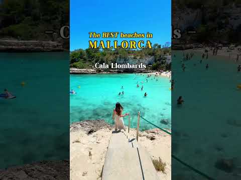 The BEST beaches in Mallorca 😍 #mallorca #spain #travel