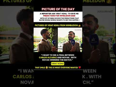 Virat’s Take on Tennis: Novak vs Alcaraz 🙌🔥