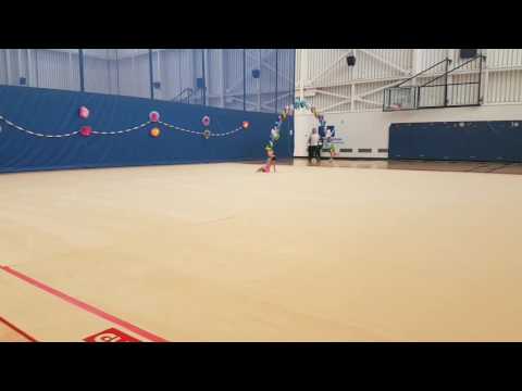 June 2017. Profincial competition. Free routine. Victoria