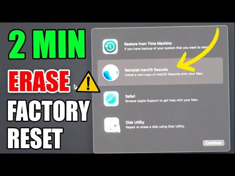 Reinstall macOS in 2 Minutes from Recovery Mode