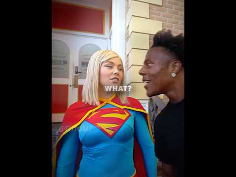 Superman Gives Speed a Mission! #ishowspeed #superman #joker