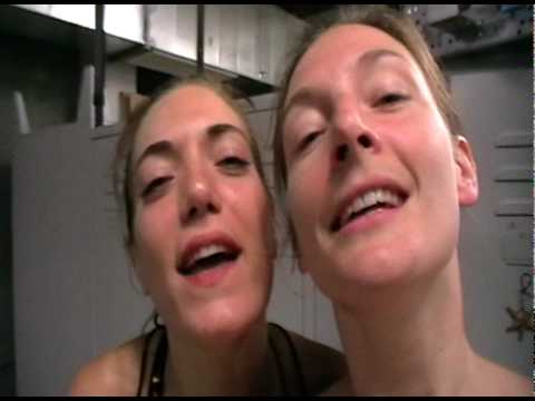 Willemijn & Roberta Proben fürs Benefizkonzert