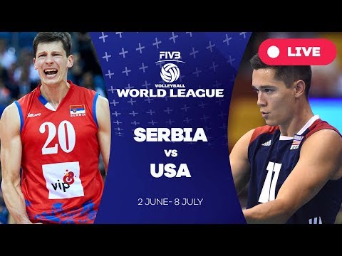 Sérvia [Voleibol] 1 vs Estados Unidos [Voleibol] 3 - 05/07/2017