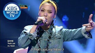 Yoon Mirae (Feat. Junoflo) (윤미래 (Feat. 주노플로)) - You &amp; Me [Music Bank COMEBACK / 2018.07.06]