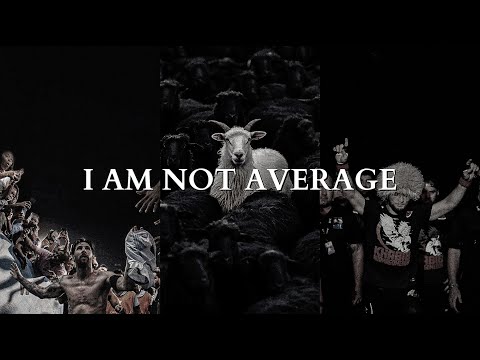 I WON'T DIE AVERAGE - Powerful Motivational Speech Video
