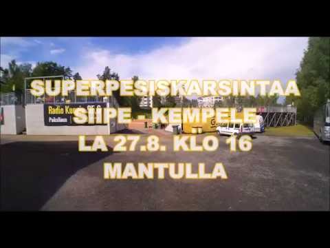 1. Superpesiskarsintaottelu 27.8. SiiPe - Kempele