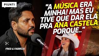 OS BASTIDORES REAIS DA MÚSICA SERTANEJA! COMO NASCEM AS MÚSICAS? | Piunti entrevista Fred e Fabrício