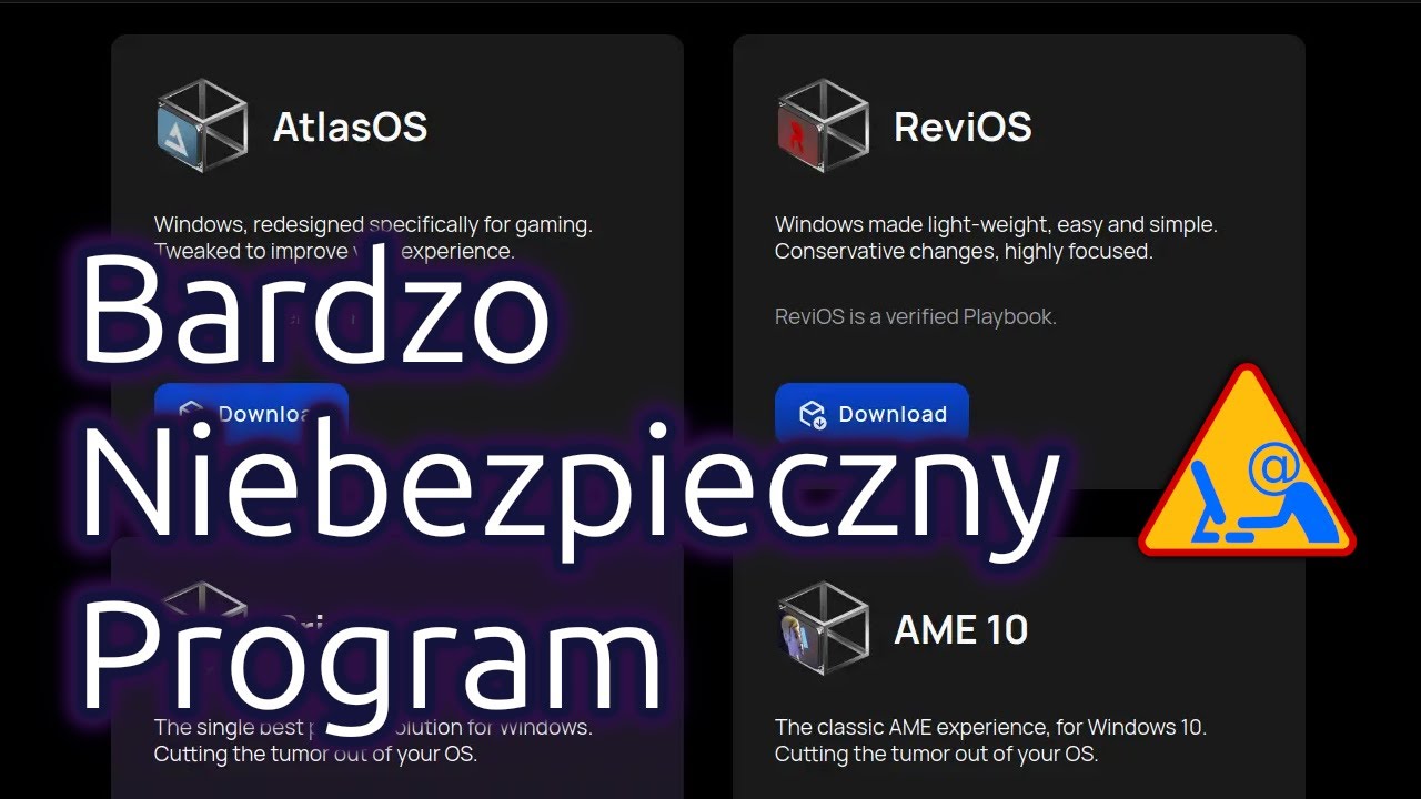 Typical features of a dangerous program