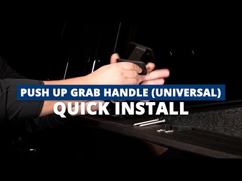 How to Install Push-Up Stake Pocket Grab Handles on Your Truck for Easy Bed Access!