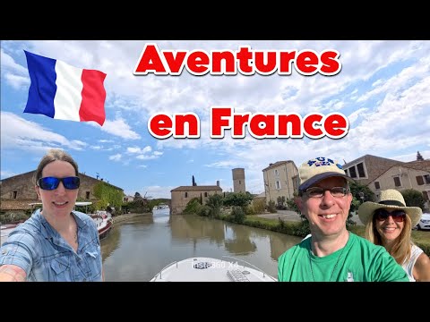 Boating in the South of France - Canal du Midi