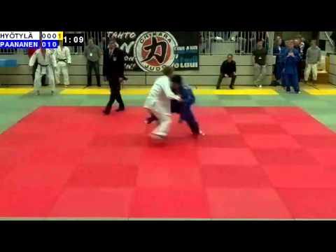 Judo U18 SM 2014: P18-66: HYÖTYLÄ - PAANANEN