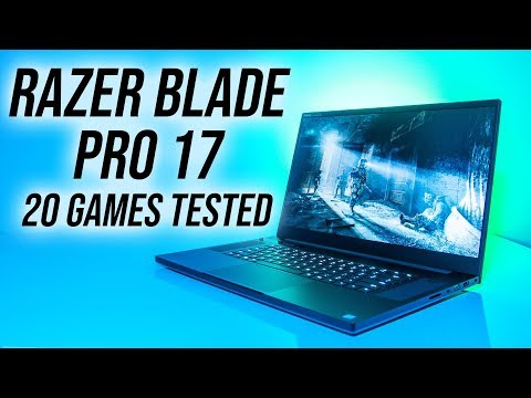 Razer Blade Pro 17 (2019) Gaming Benchmarks - 20 Games Tested!