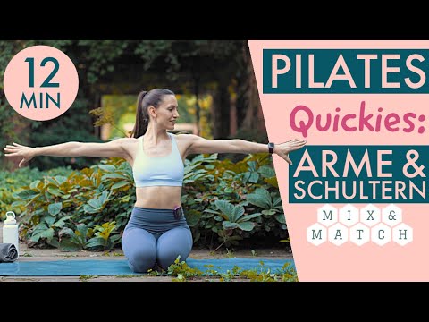 12 MIN PILATES Quickie: ARMS & SHOULDERS | 🧱💪🏽💚 Mix & match your workout!